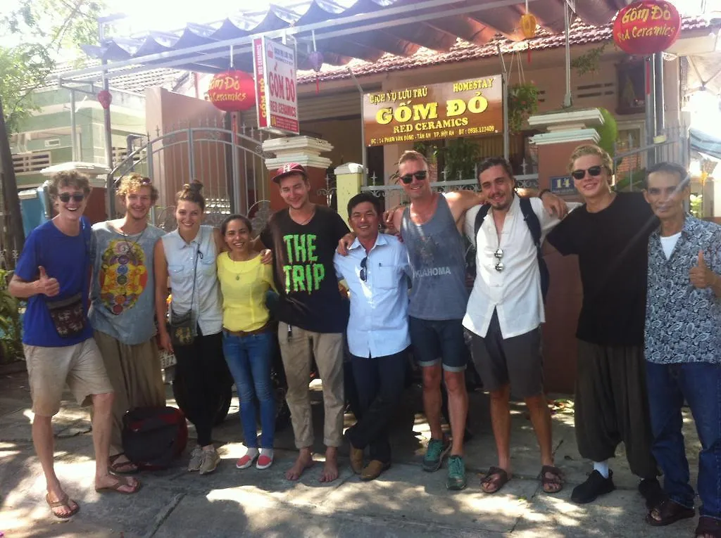 הוי אן Red Ceramics Homestay הוי אן